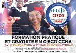 FORMATION 100% PRATIQUE ET GRATUITE A CISCO CCNA + PREPARATION A L'EXAMEN INTERNATIONAL